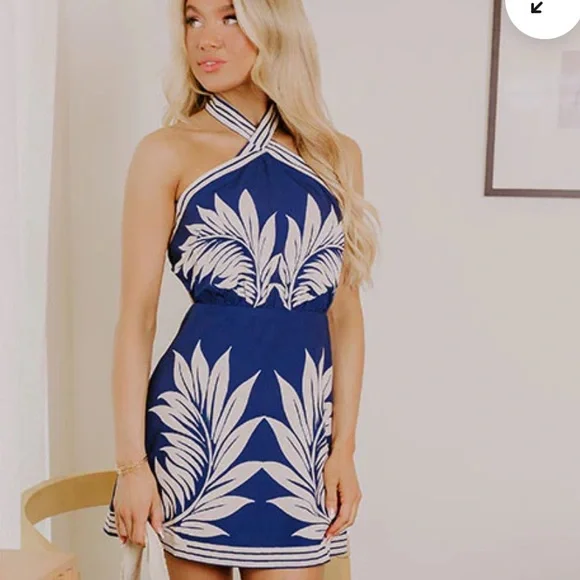 MABLE TROPICS MINI DRESS - Picture 2 of 9